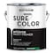 Rust-Oleum Interior Paint/Primer, Semi-Gloss, Water Base, Black, 1 gal 380228 - alternate 1